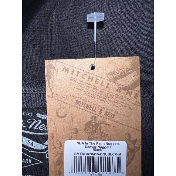 NWT DENVER NUGGETS Mitchell Ness Budweiser  Graphic T Shirt Sz Medium - Picture 9 of 9